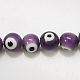 Chapelets de perles de Murano italiennes manuelles D217-1-2