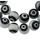 Chapelets de perles de Murano italiennes manuelles D217-6mm-8-2