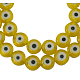 Chapelets de perles vernissées manuelles D218-6mm-3-2