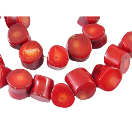 Coral Beads Strands DC025Y-1