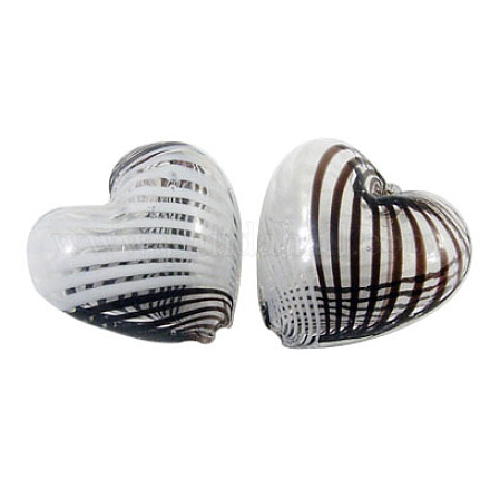 Handmade Blown Glass Beads DH001Y-3-1