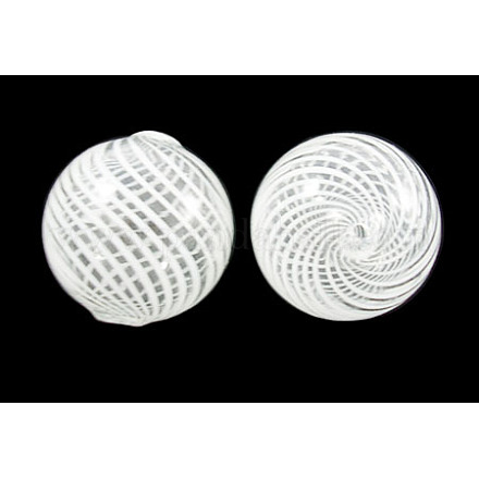 Handmade Blown Glass Globe Beads DH004Y-15-1