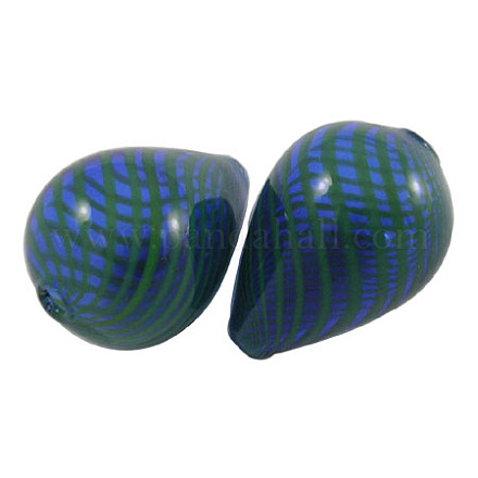 Perles de verre soufflées faites à la main DH012Y-11-1