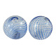 Handmade Blown Glass Globe Beads DH003Y-7-1