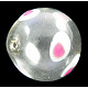 Handmade Blown Glass Globe Beads DH014Y-3-1