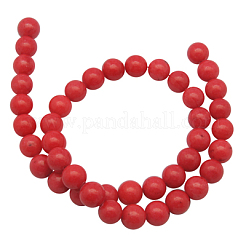 Abalorios de jade natural de mashan hebras&nbsp;DJAD-10D-16-2