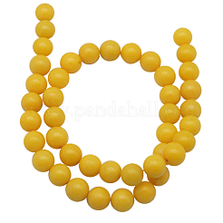 Natur Mashan Jade Perlen Stränge&nbsp;DJAD-12D-07