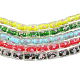Handmade Lampwork Beads Strands DL013J-1
