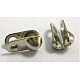Brass Bead Tips Knot Covers EC033-2