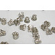 Chapeaux de perles de fer en filigrane multi-pétales E114-1