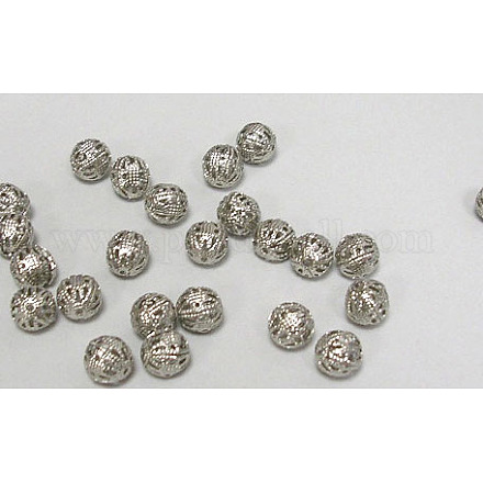 Perline in filigrana di ferro E374-14mm-1