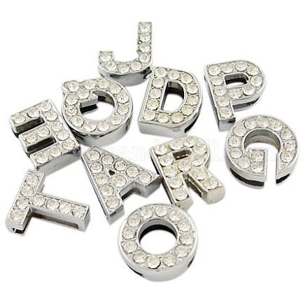 Alloy Initial Slide Charms EAP026Y-1
