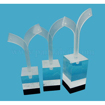 Organic Glass Earring Display EDIS-H001-1-1