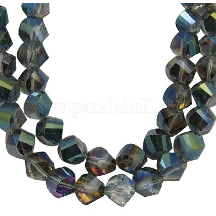Glass Beads Strands EGLA-G6MM-2-1