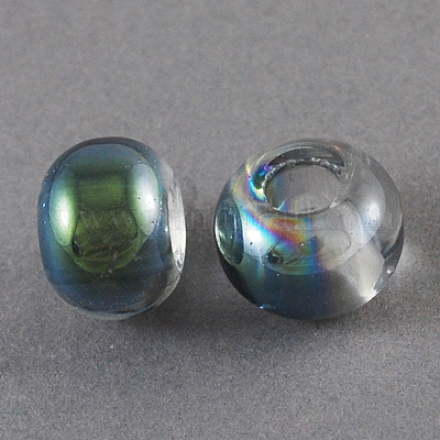 Perles en verre electroplate EGLA-S016-3-1