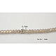 Electroplate Glass Beads Strand EGLA-D012-20-1