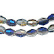 Electroplate Glass Beads Strands EGLA-S013-1