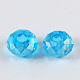 Electroplate Glass Beads EGLA-S014-12-1