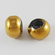Perles en verre electroplate EGLA-S018-1-1