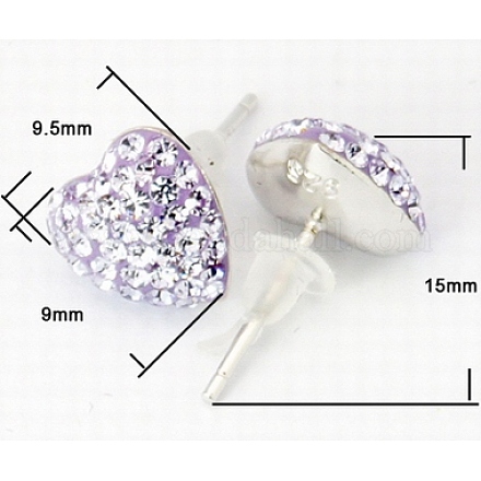 Austrian Crystal Earrings EJEW-Q369-001-1-1