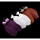 Fashion Feather Earring EJEW-D008-188-1