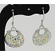 Austrian Crystal Earrings EJEW-H156-6-2