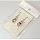 Lampwork Beads Earring EJEW-JE00141-3