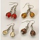Lampwork Beads Earring EJEW-JE00143-1