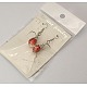 Lampwork Beads Earring EJEW-JE00143-3