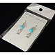 Fashion Fish Dangle Earrings EJEW-JE00240-3