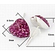 Austrian Crystal Earrings EJEW-Q369-502-1