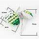 Austrian Crystal Earrings EJEW-Q370-4-1