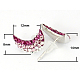Austrian Crystal Earrings EJEW-Q371-7-1