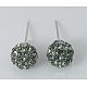 Ball Stud Earrings EJEW-Q442-4-1