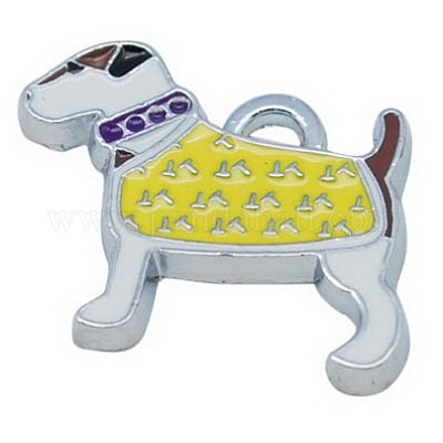 Подвески из эмалированного сплава ENAM-P069-2-1