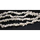 Natural Howlite Chips Beads Strands F030-1