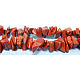 Natural Red Jasper Beads Strands F056-1