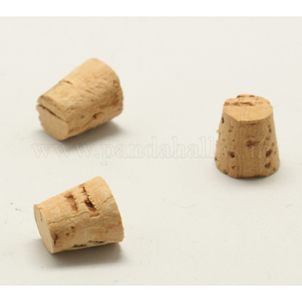 Tapón de corcho de madera para colgantes de botellas de perfume FIND-H013-1-1