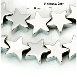 Немагнитные синтетический гематит бисер пряди&nbsp;G-Q679-2