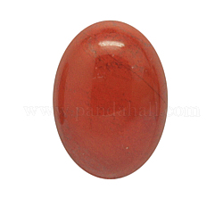 Rotem Jaspis-Cabochons, Oval, rot, 40x30x8 mm