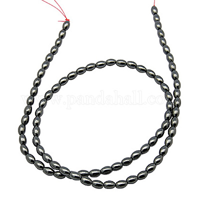 Немагнитные синтетические гематит бусины G-H1079-1-1