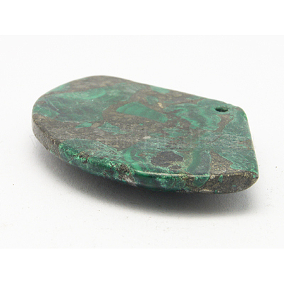 Природного малахита подвески G-N140-25-1