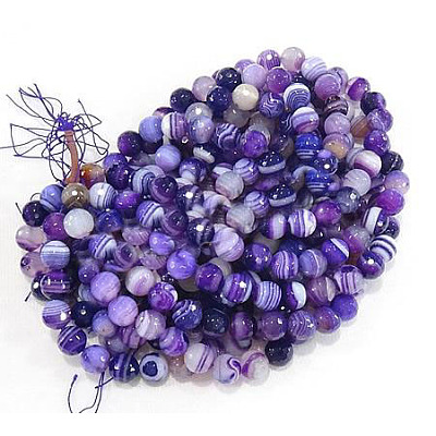 Природные Мадагаскар агат бисер нитей G-N213C-61-1