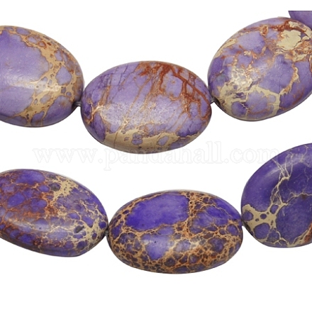 Synthetic Imperial Jasper Beads G-H019-5-1