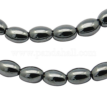 Non-Magnetic Synthetic Hematite Beads G-H1079-1-1
