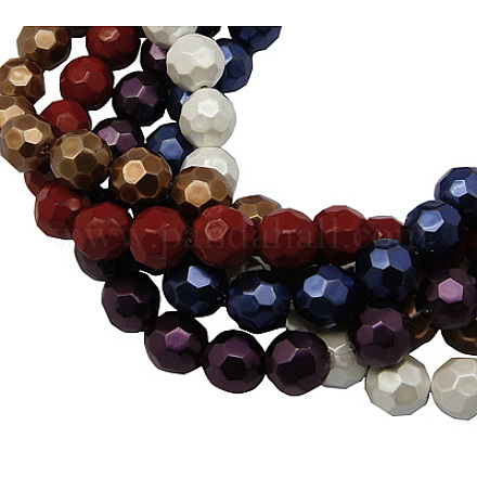 Opalite Beads Strands G-H1170-M-1