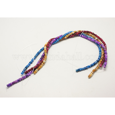 Natural Crazy Agate Beads Strand G-H1486-2-1
