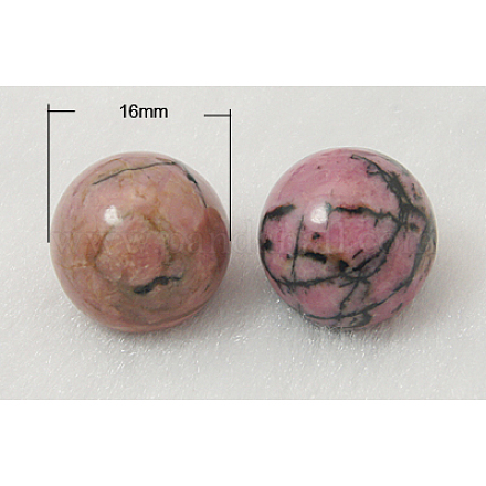 Natural Rhodonite Beads G-H1536-5-1
