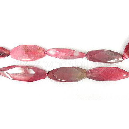 Natural Agate Beads Strands G-N212-24A-1