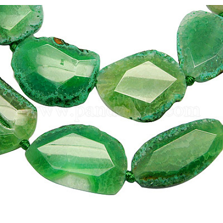 Fili di perline di gemstone naturale G-OS076-3-1